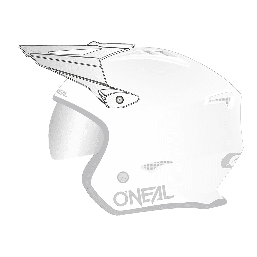 Volt Visor de repuesto sólido para el casco