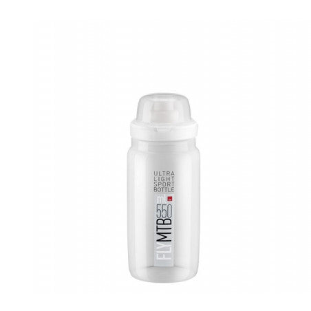 Elite Fly MTB transparente 550 ml de botella