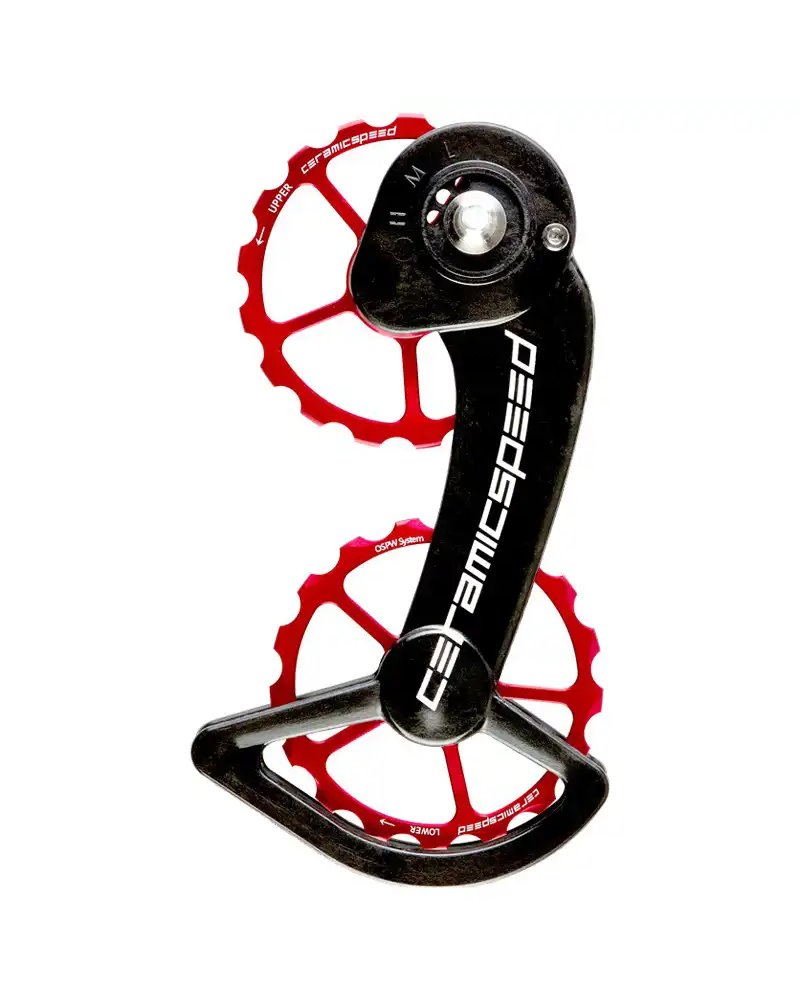 Pulegge und Cage ändern übergroße CeramicSpeed SRAM ETAP 11V.