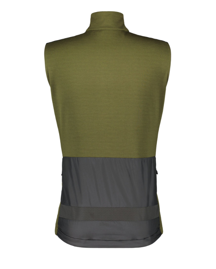 Chaleco para hombres Scott Grava cálida merino