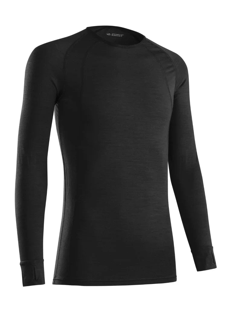 GIST - Camisa de manga larga de merino