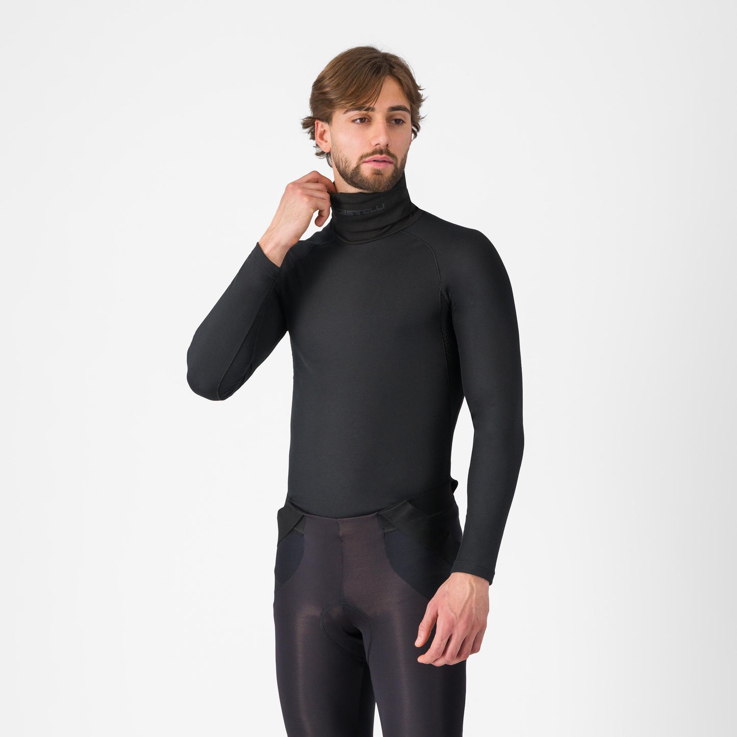 Castelli Flanders 2 Calentador de cuello alto 2026 Camiseta interior de invierno de manga larga