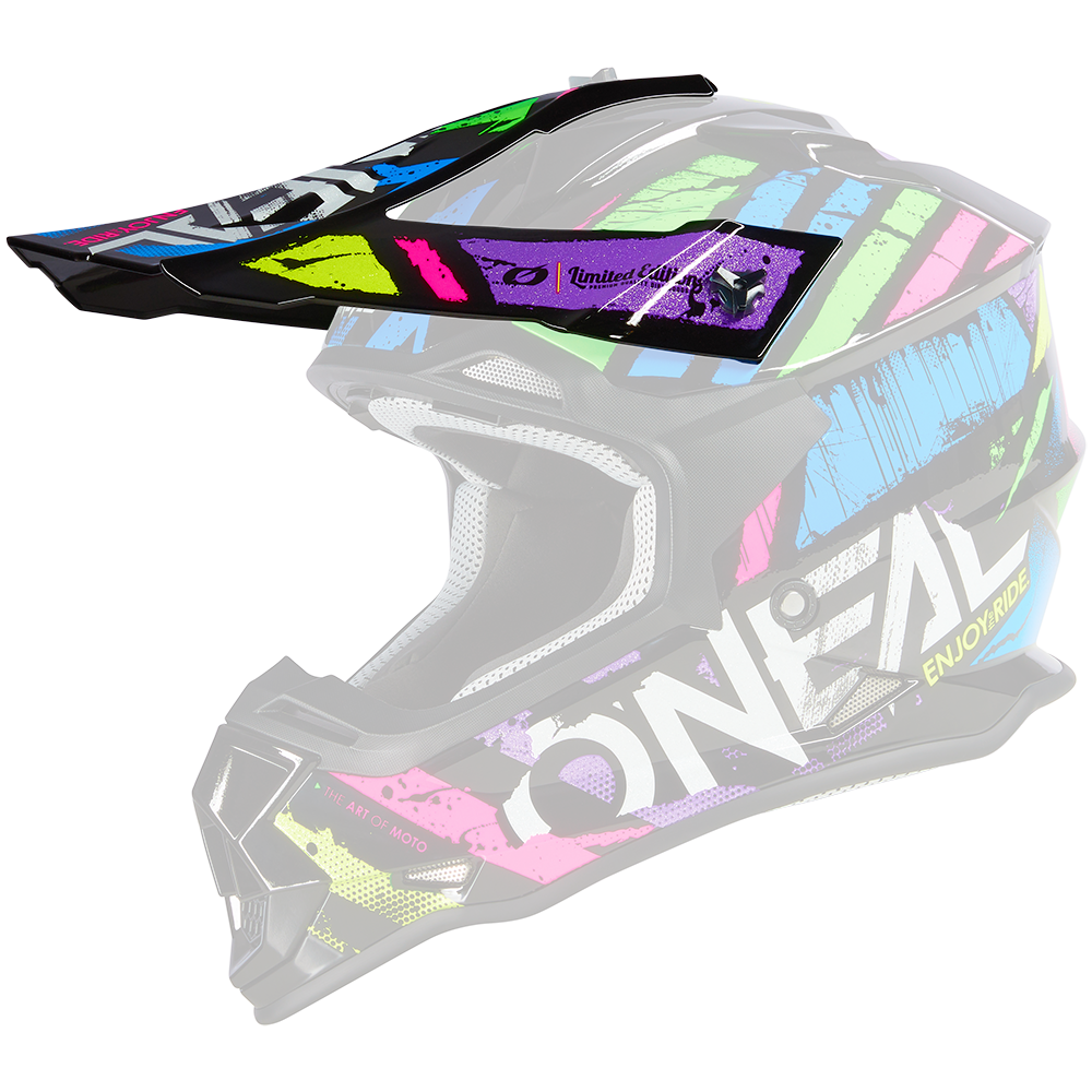 Spare visor for 2srs glitch helmet