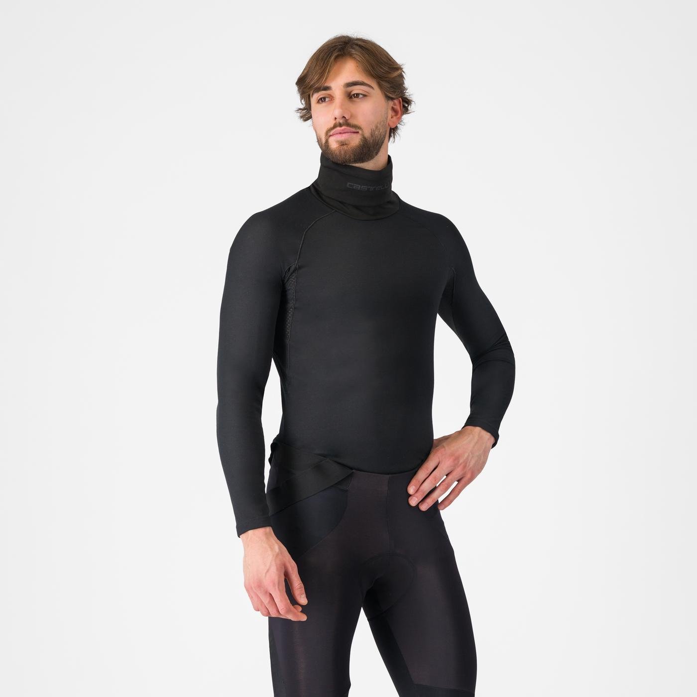 Castelli Flanders 2 Calentador de cuello alto 2026 Camiseta interior de invierno de manga larga