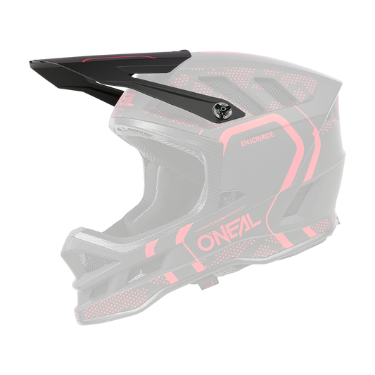 Visor de repuesto para el casco de golpe de poliacrilita de cuchilla