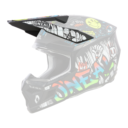 Visor de repuesto para el casco rancio 3SR cuando era niño