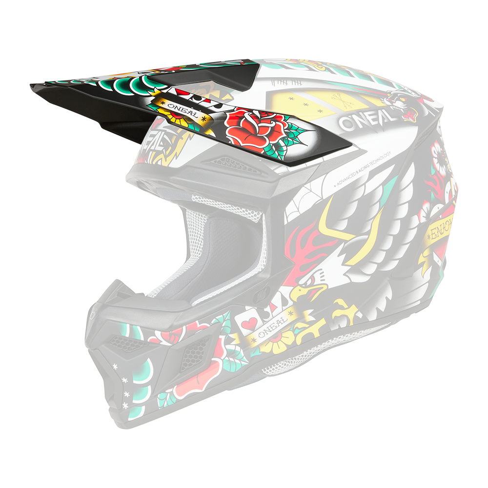 Spare visor for 3SRS ALKED helmet