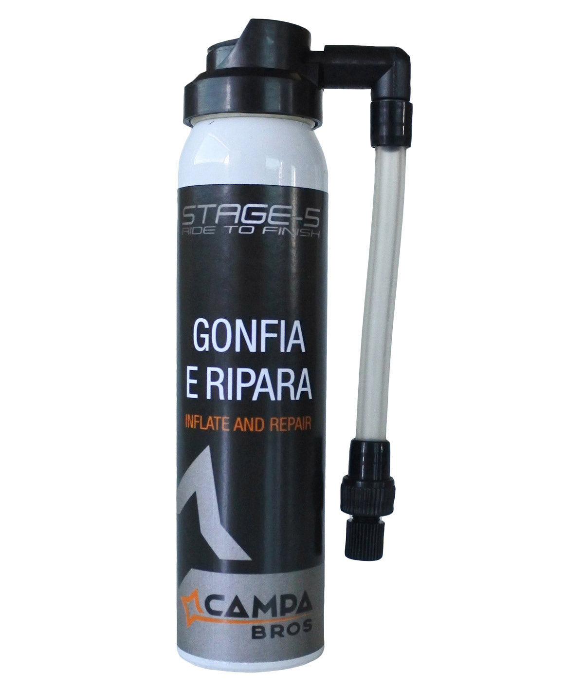 Hinchado y reparaciones de Bros Bros de campa-5 100 ml con cánula