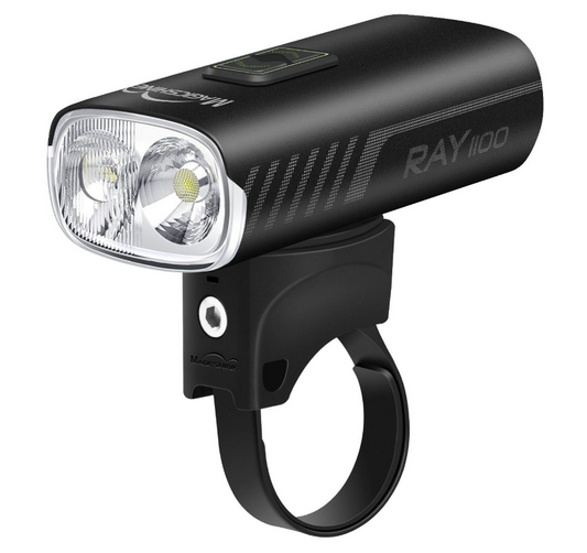 Fanalino anteriore a led bianco Magicshine RAY1100 USB-C