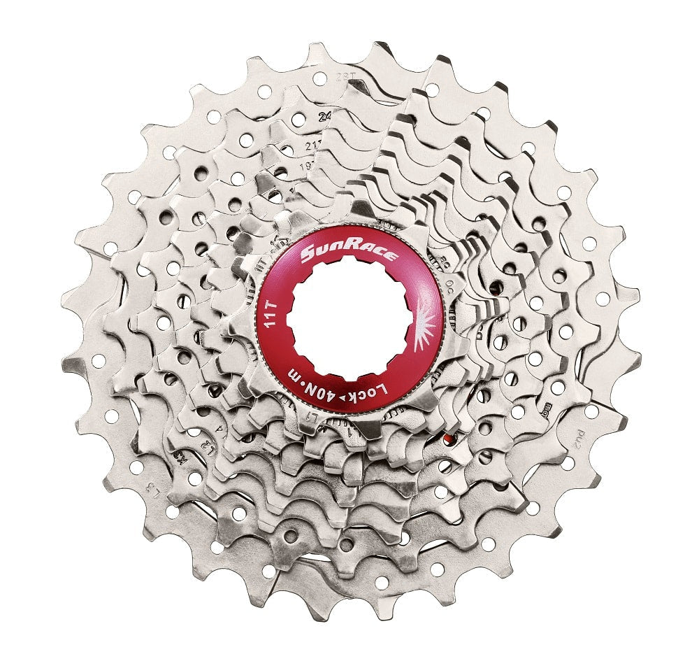 Cassette ROAD 11V x 11/28 Dientes en Aluminio Plata - Cuerpo SHIMANO