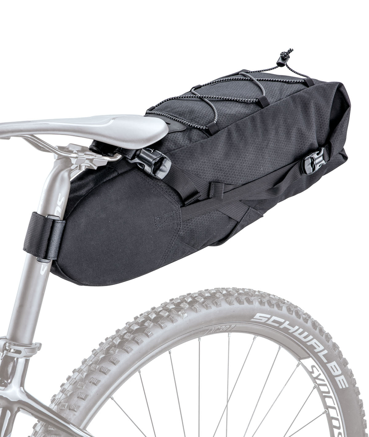 Bolsa de fondo de backloader de Topaak (15 L) Impermeable con correas de velcro
