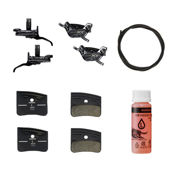 Frenos de disco Shimano Deore XT BL-M8200 + BR-M8220 (kit de actualización)
