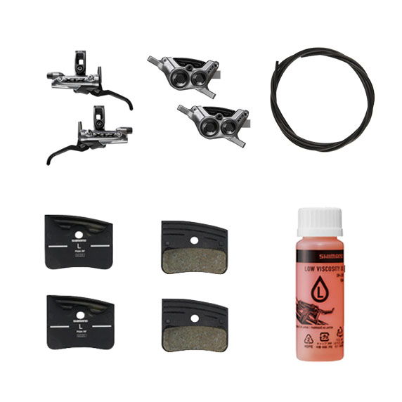 Frenos de disco Shimano XTR BL-M9220 + BR-M9220 (kit de actualización)