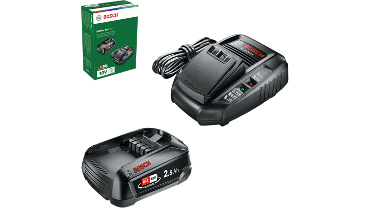 Bosch Settter Conjunto de batería de litio de 18 V + cargador