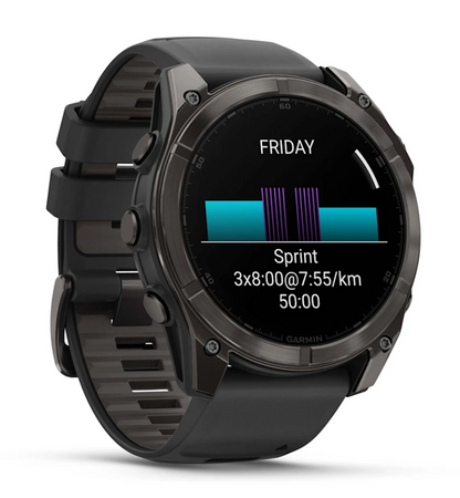 Garmin Fenix 8 Amoled Zafiro - 51 mm