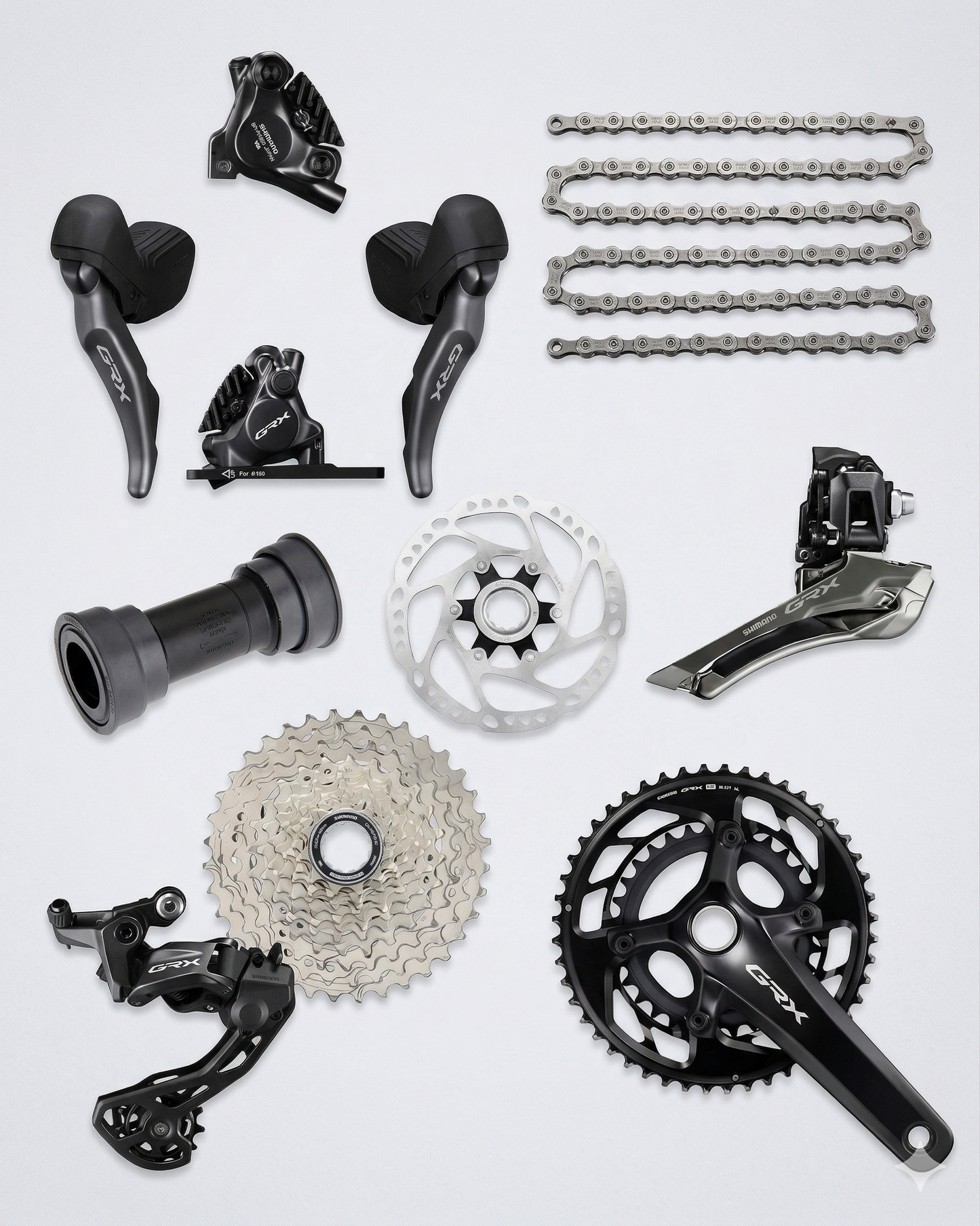 Grupo Shimano GRX RX820 2X12v Disco