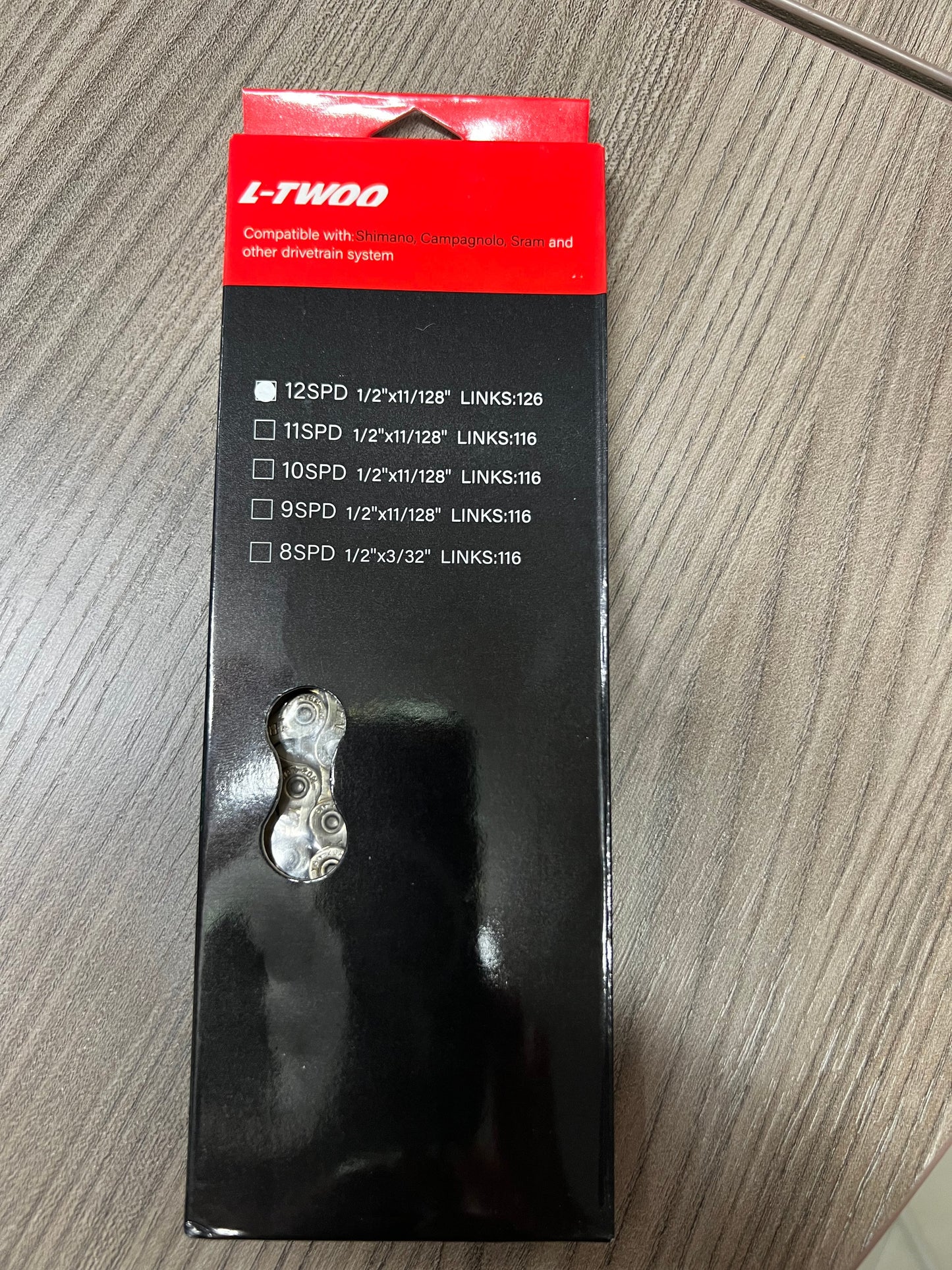 Cadena L-Twoo 12V 126 enlaces