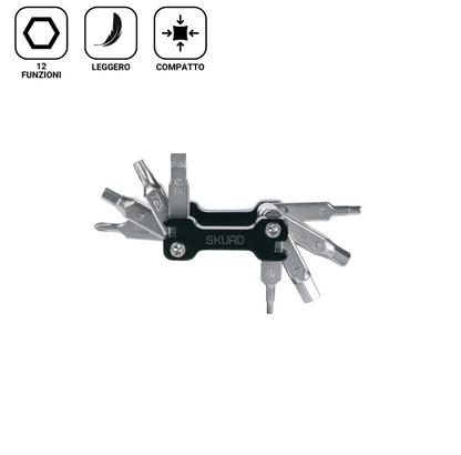 Multitool Skuad Mini Compact 12 in 1
