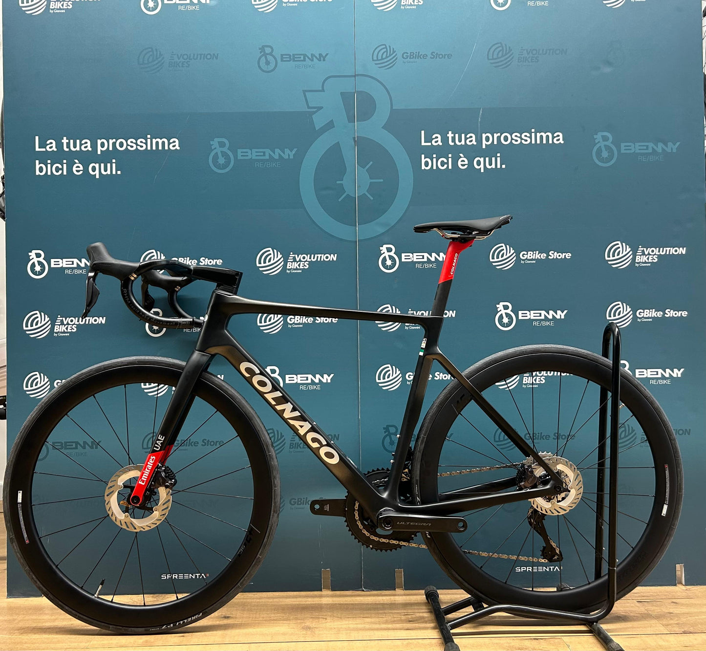 Colnago V4RS EAU Emirates Tamaño 510 - Prueba de demostración