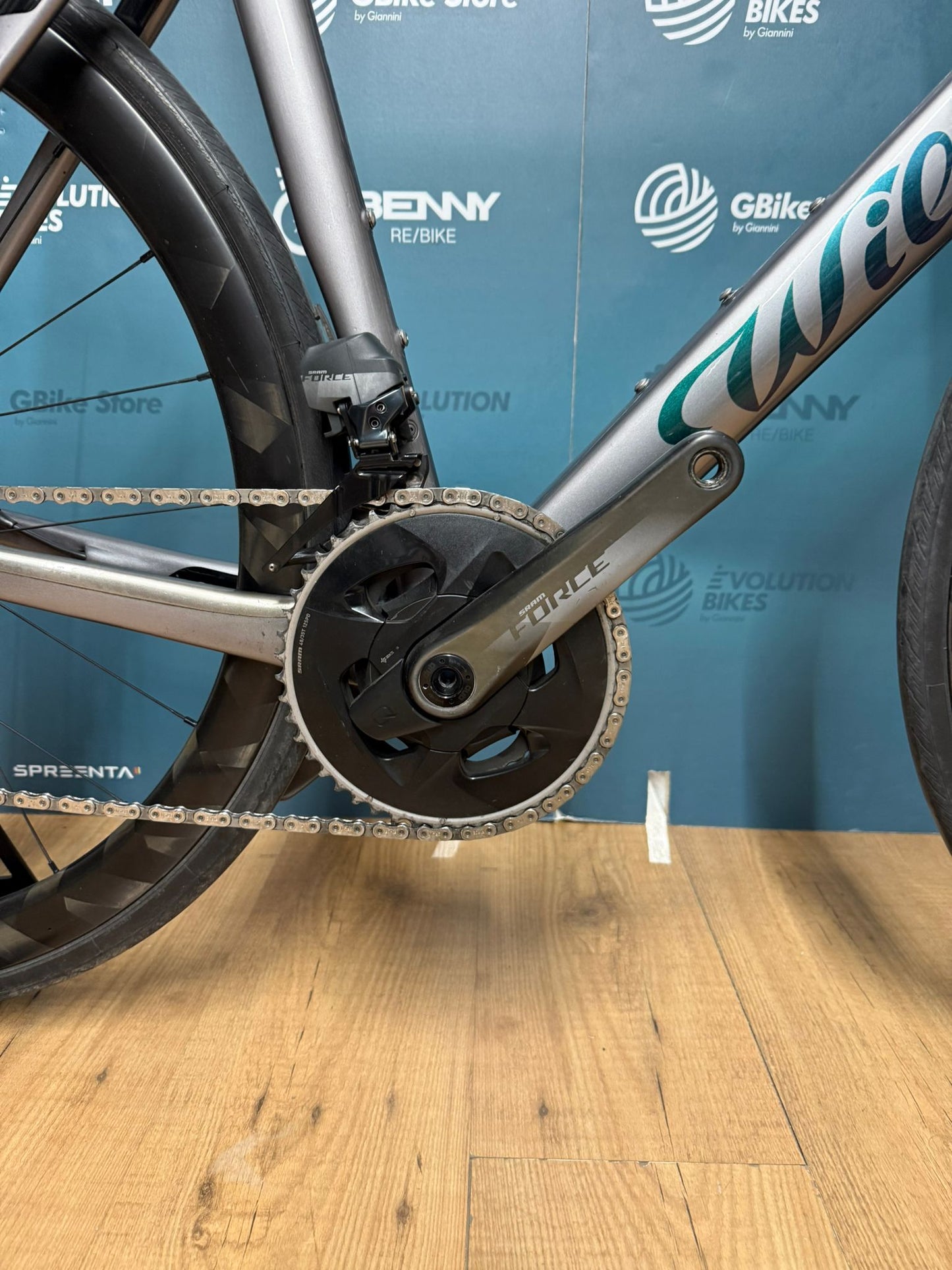 Wilier Tamaño aerodinámico SLR AXS L - Usado