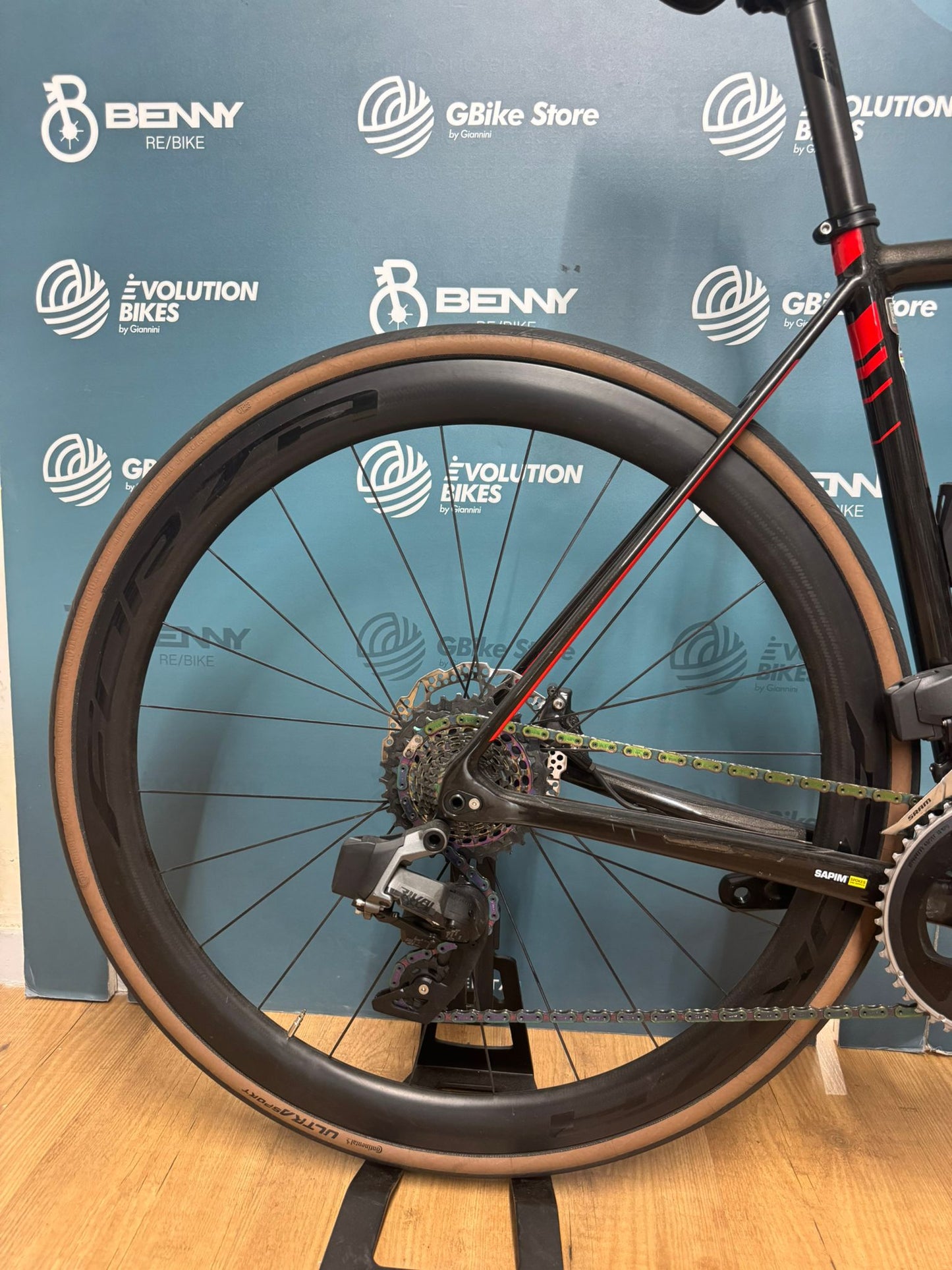 Ridley Helium SLX AXS Disc Taglia S - Usata