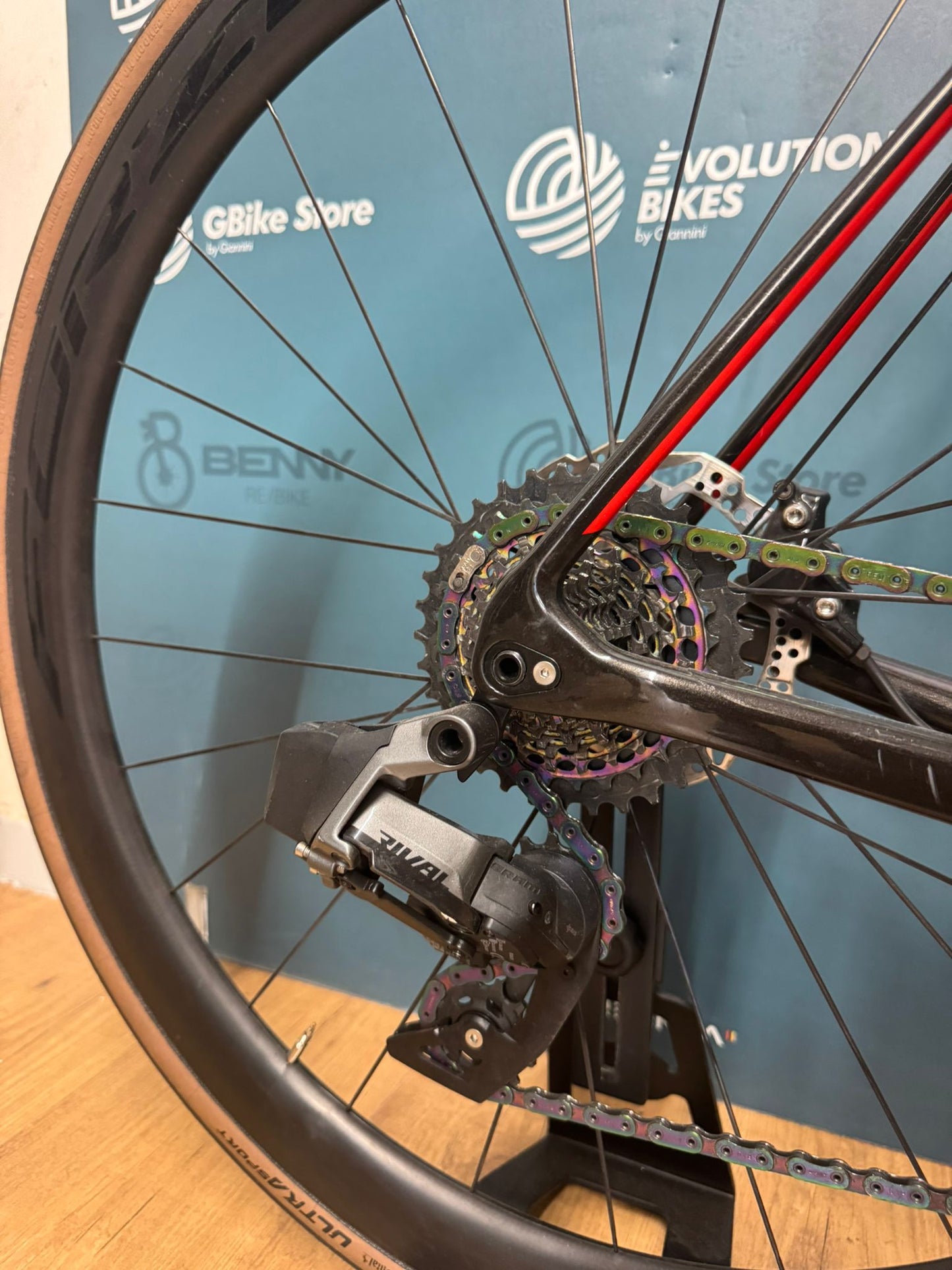Ridley Helium SLX AXS Disc Taglia S - Usata