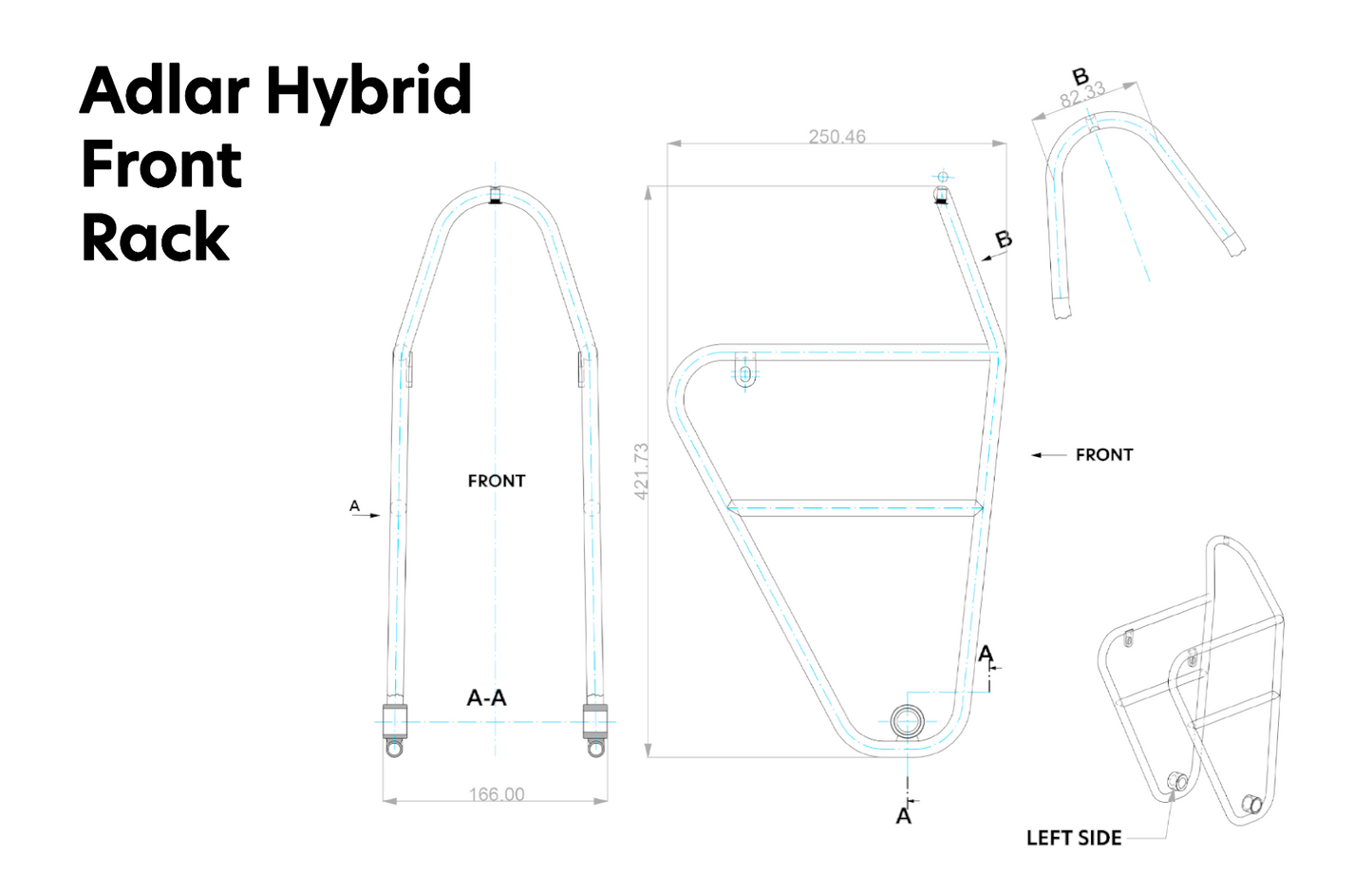 Kit de bolsas Wilier Embalaje de bicicletas Adlar Hybrid - 60L