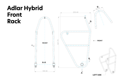 Kit de bolsas Wilier Embalaje de bicicletas Adlar Hybrid - 60L