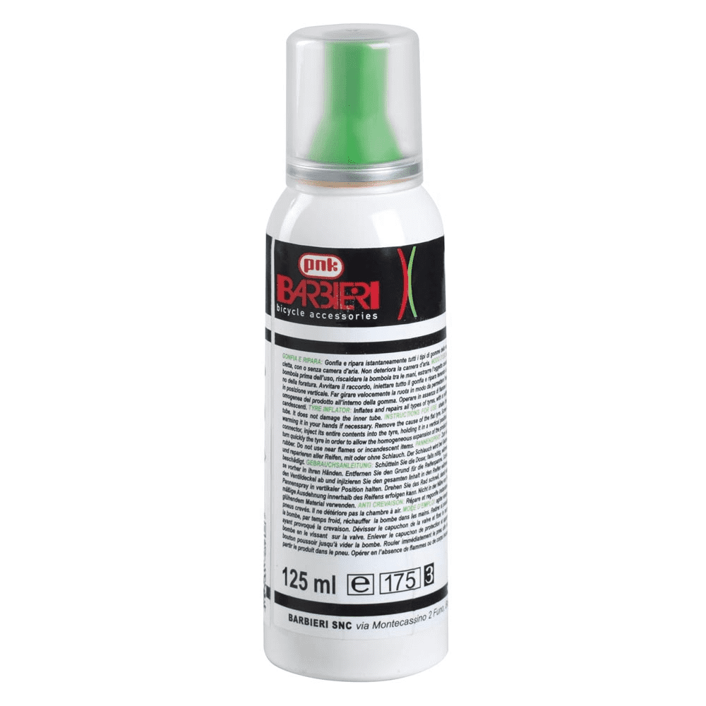 Inflate and Repair Barbers 125 ml spray can with quick coupling