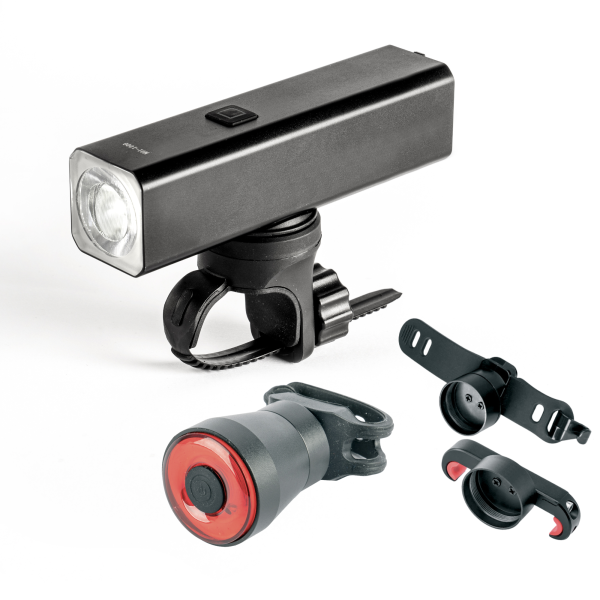 Kit Luci Anteriore E Posteriore Skuad Bundle Vega+Mixo 1800 Lumens