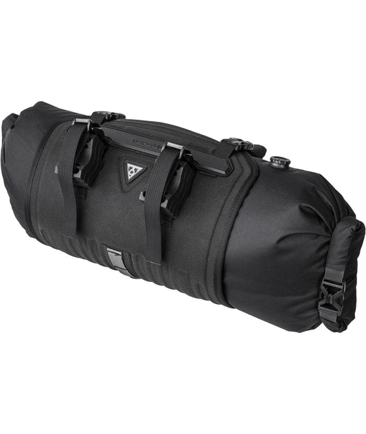 Bolsa en el manillar impermeable de 8L Topaak con correas de velcro y hebillas negras