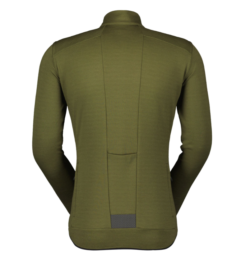 Camisa para hombres de manga larga para hombres Scott Grava merino