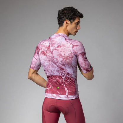 Maillot mangas cortas Alè PR-E Mármol 2025