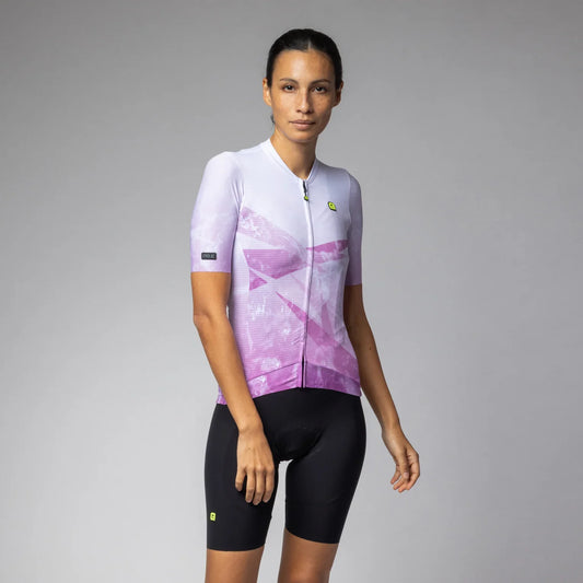 Camisa de manga corta Mujer Alè Pr-E Cuarzo 2025