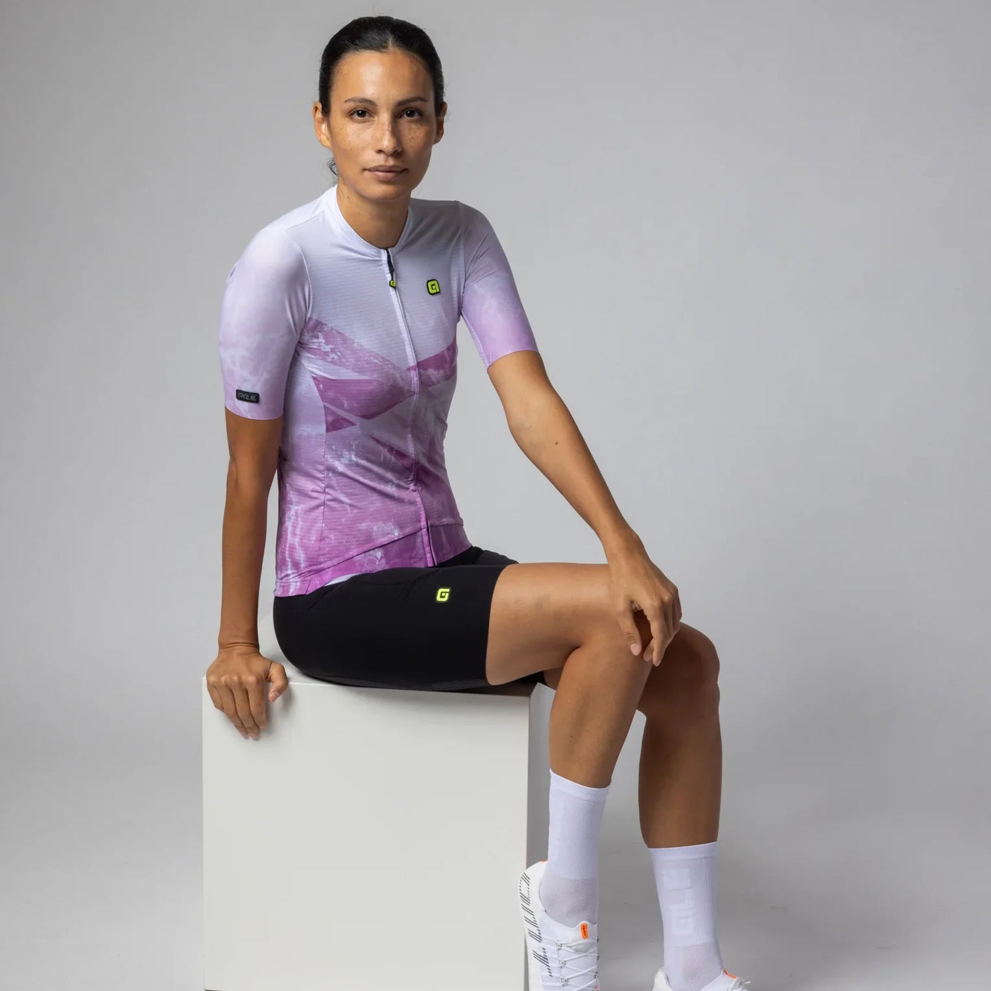 Maglia Maniche Corte Donna Alè PR-E Quartz 2025