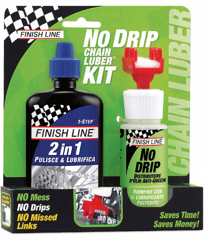 NO DRIP FINISH LINE KIT cleanses and lubricating 2 in 1 - 120 ml