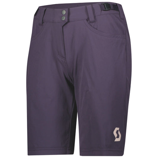 Pantalones cortos para mujeres Scott Flujo de senderos con estuche hacia atrás
