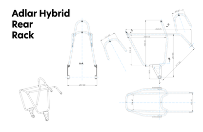 Kit de bolsas Wilier Embalaje de bicicletas Adlar Hybrid - 60L