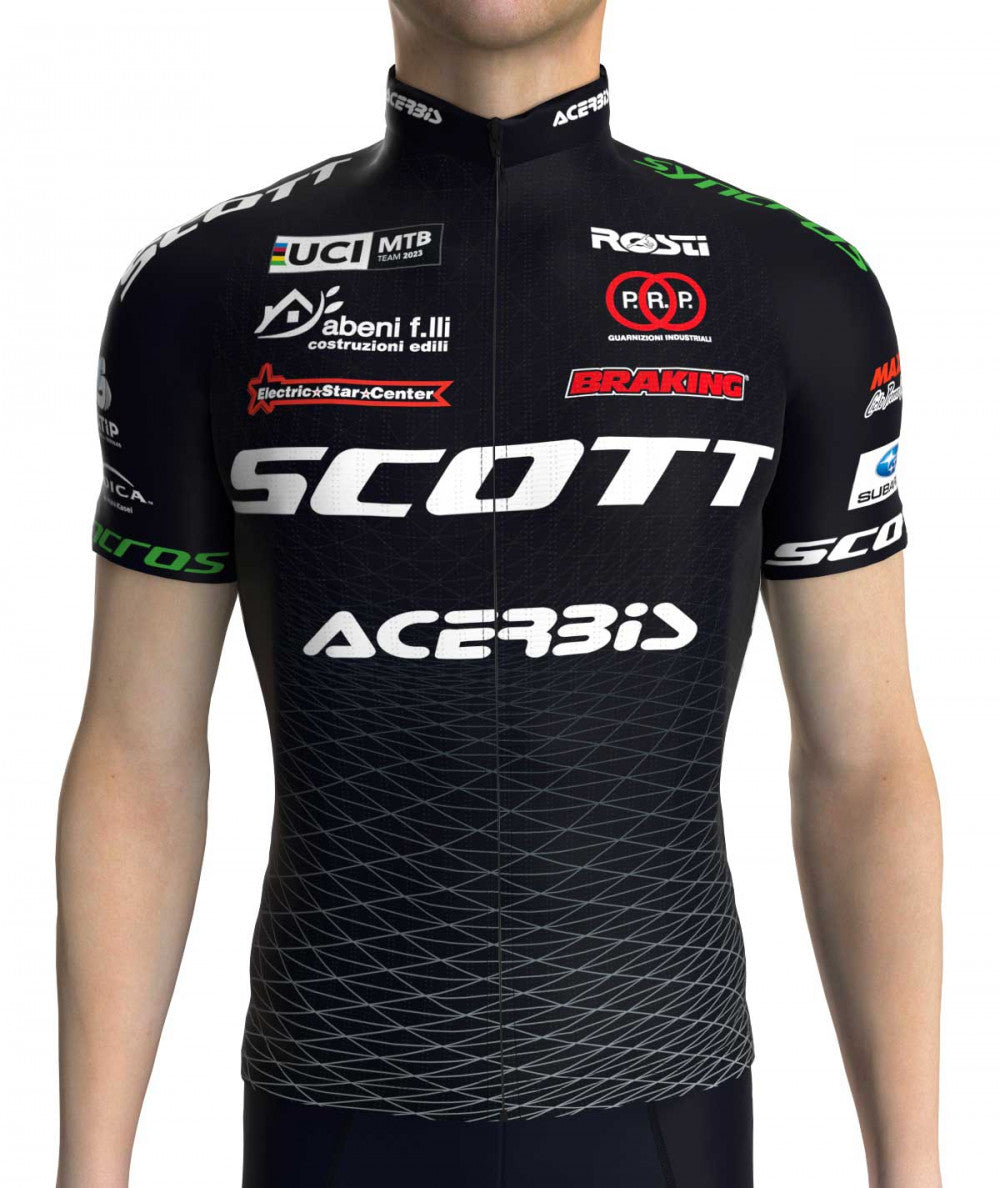 Kurzarmhemd Rosti Scott Rennteam
