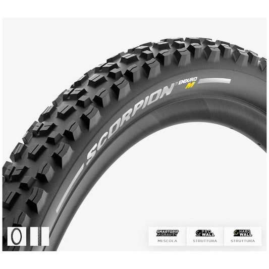 Neumáticos Pirelli Scorpion Enduro M Pared dura negra