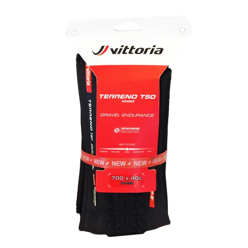 Cubierta Vittoria Terreno T50 Mixed Gravel Endurance Tubeless Ready