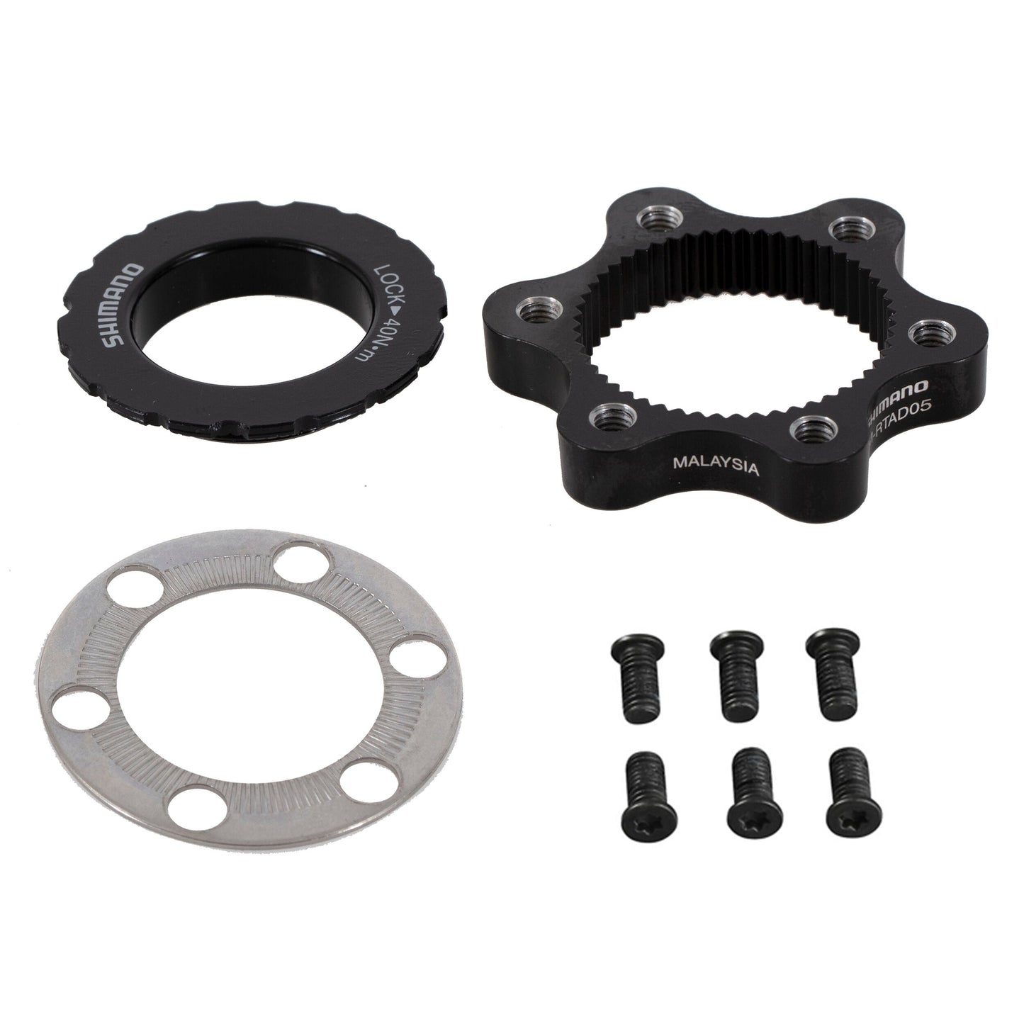 Adattatore Shimano freno a disco da Center Lock a 6 fori
