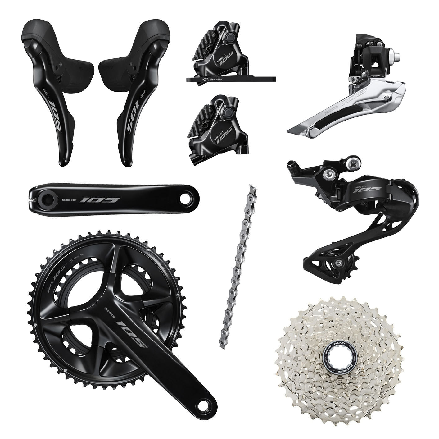 Gruppo Shimano 105 7100 12v Disc