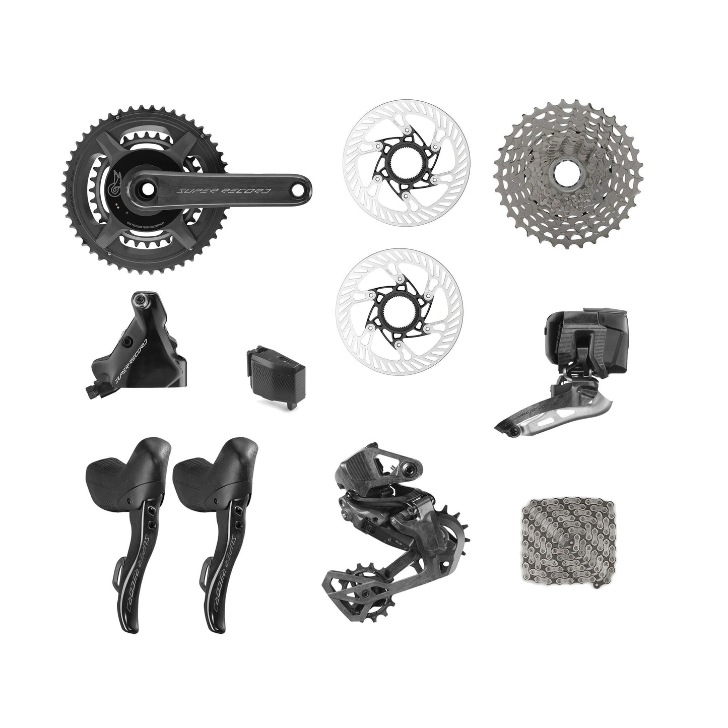 Grupo de medidores de potencia Campagnolo Super Record WRL 13V